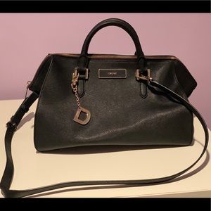 DKNY Black Saffiano Leather Bag